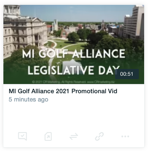 MI golf alliance 2021 promo videao